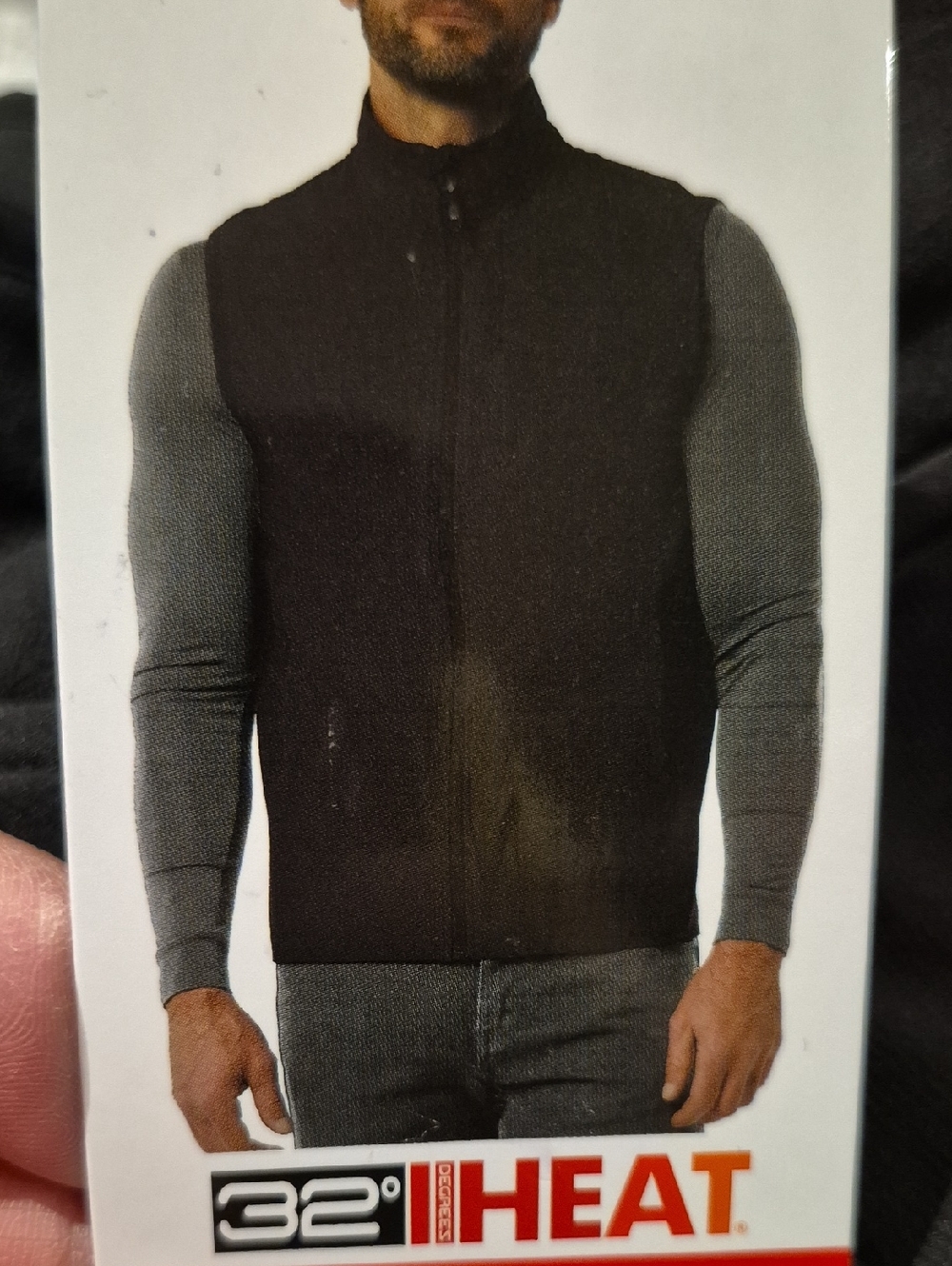 M: 🖤Men's Black Zip-Front Softshell Vest